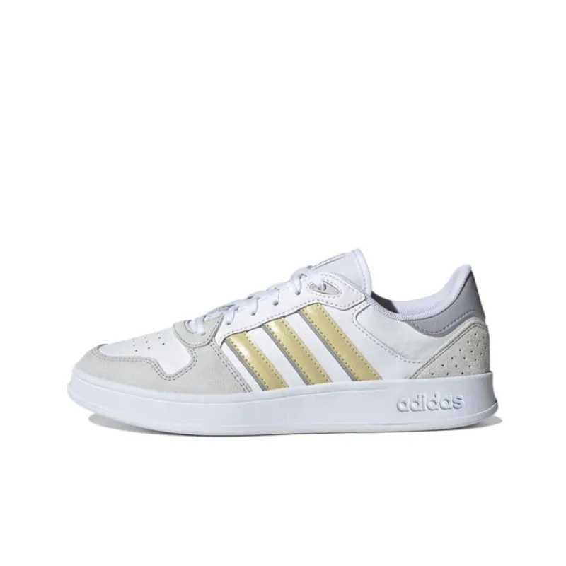 Adidas Breaknet Plus 'White Gray Yellow' Women's-0