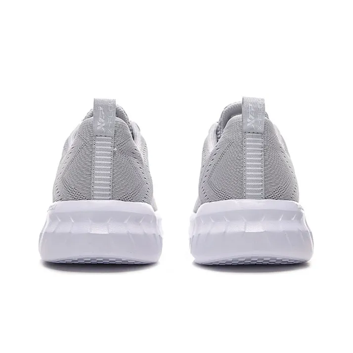 XTEP Hydrogen Wind Technology Breathable Lightweight Low Top Casual Running Shoes Men's Gray-4