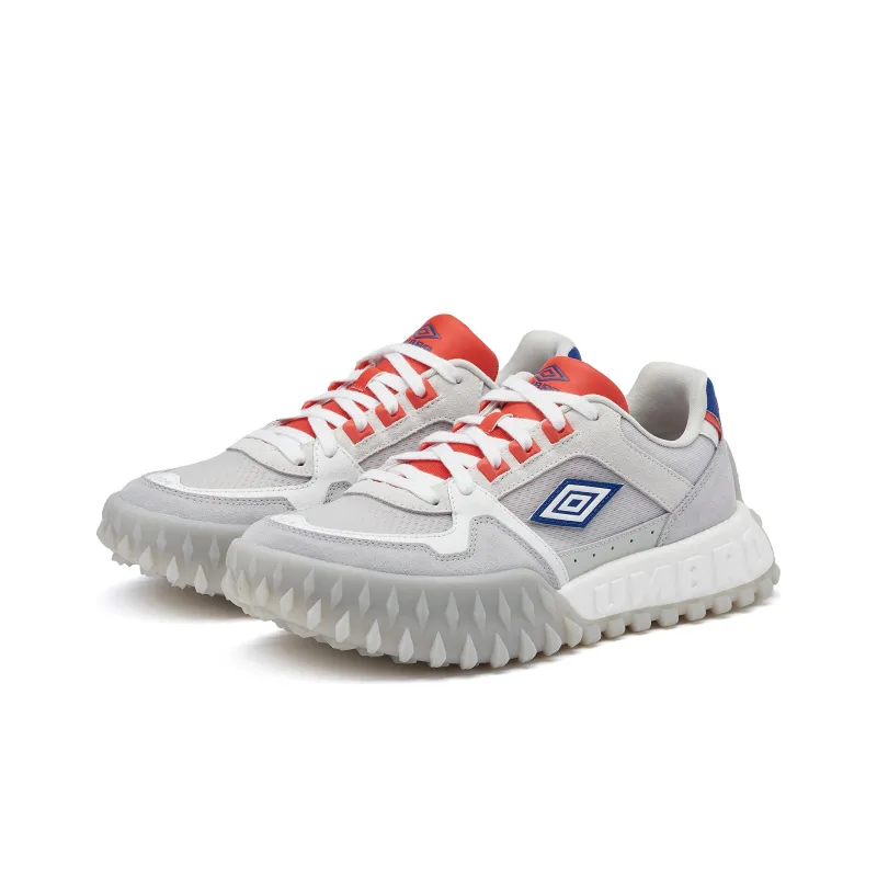 Umbro Heropa C Anti-Slip Wear-Resistant Low-Top Sports Casual Shoes Men's White Blue-2