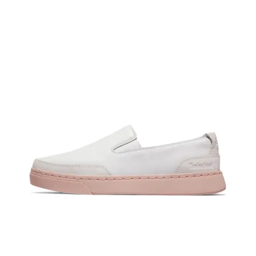 Timberland Atlanta Skateboard Shoes Women's Low-Top Pink/White