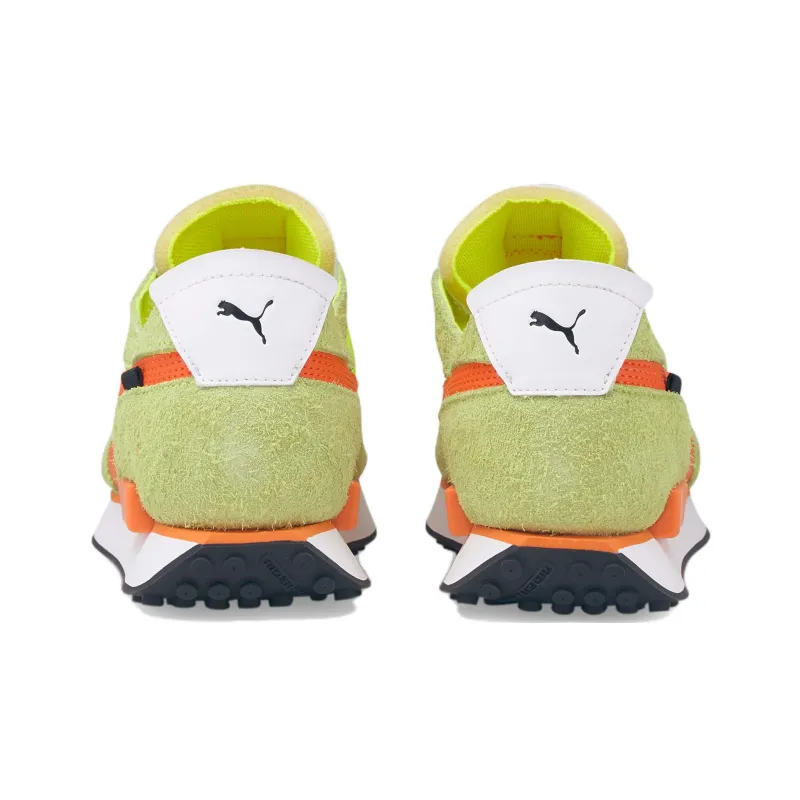 PUMA Future Rider Cut Out Vintage 'Yellow Alert Dragon Fire' Women's-3