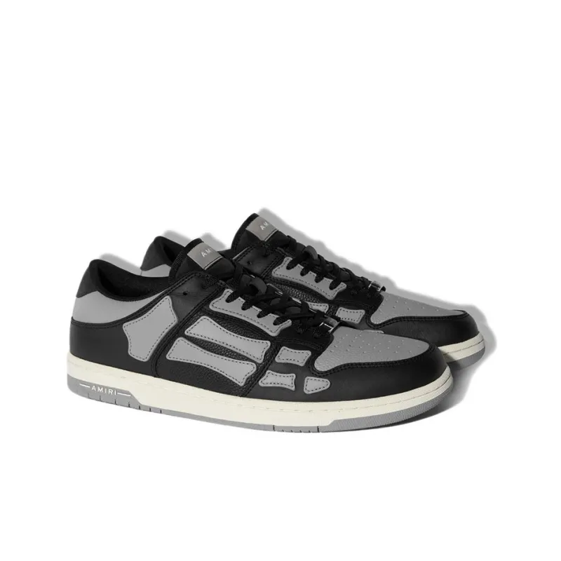 AMIRI Skel Top Low Black Grey-1