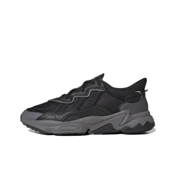 Adidas Originals Ozweego 'Black Charcoal Screaming Green'
