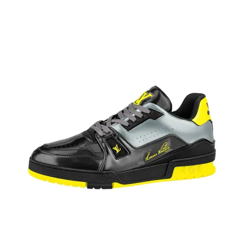 LOUIS VUITTON Trainer Black Yellow