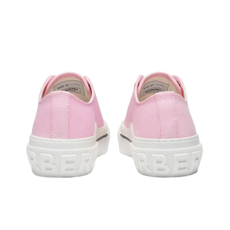 Burberry Low Top Pink Women's-3