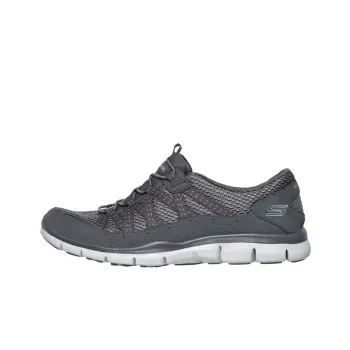 Skechers Gratis Collection Casual Shoes Women's Low Top Charcoal Gray