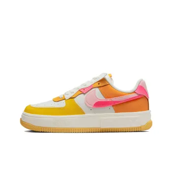 Nike Air Force 1 Fontanka Summit White Yellow Orange Women's