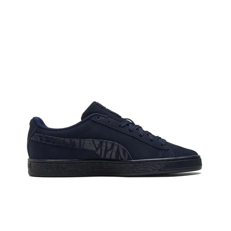 PUMA Suede Mono Deboss 'Dark Blue Black'-1