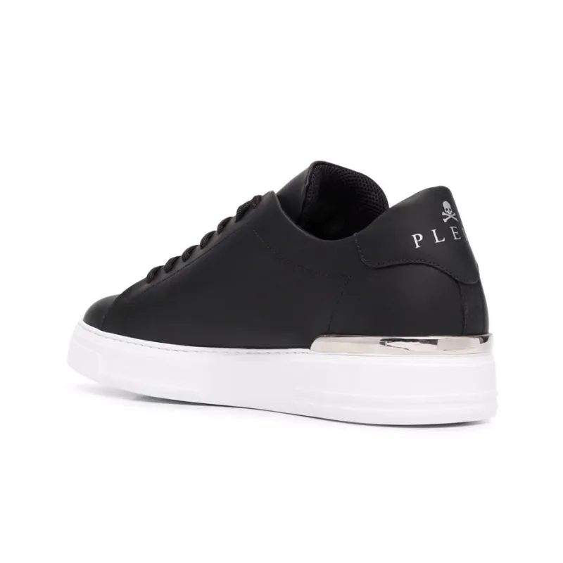 PHILIPP PLEIN Hexagon Low-top Leather Sneakers-3