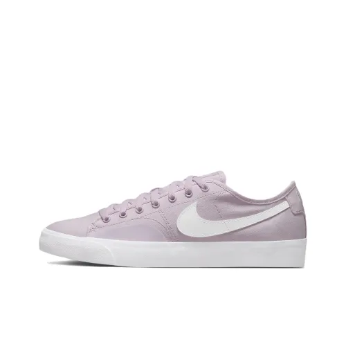 Nike Blazer Skateboard Shoes Unisex Low-Top Pink/White