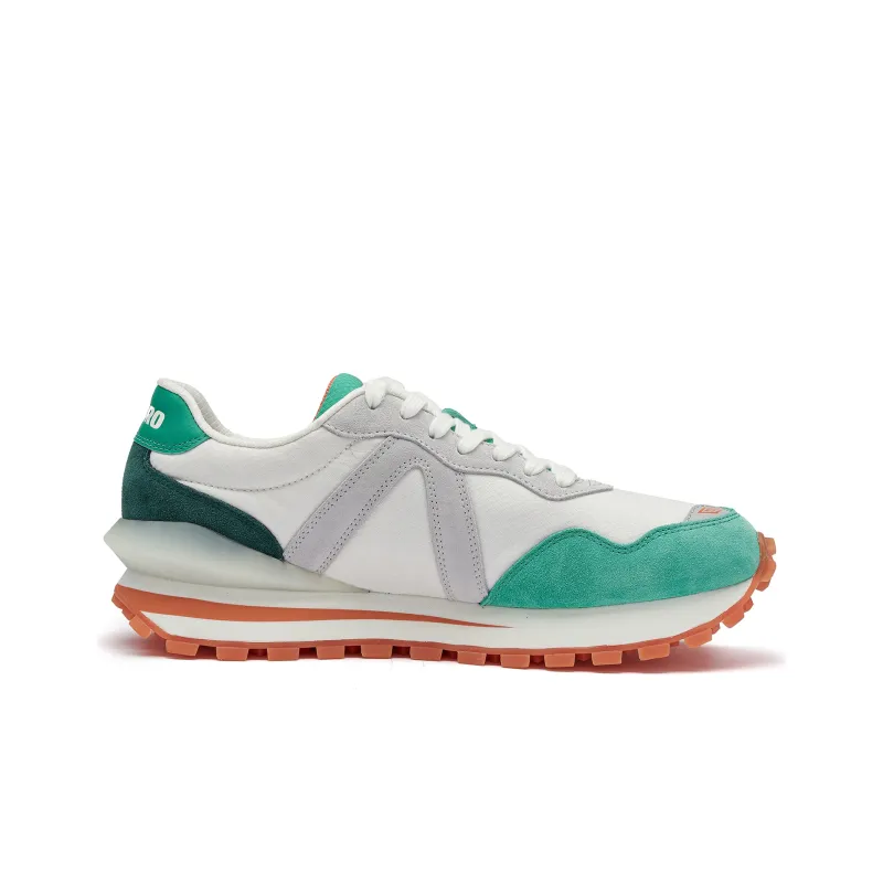 Umbro Casual Shoes Men Low-Top Wintergreen/Yafa Orange-1