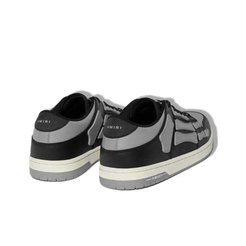 AMIRI Skel Top Low Black Grey-3