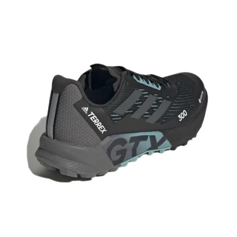 adidas Women's Terrex Agravic Flow 2.0 GORE-TEX 'Black Light Blue'-3