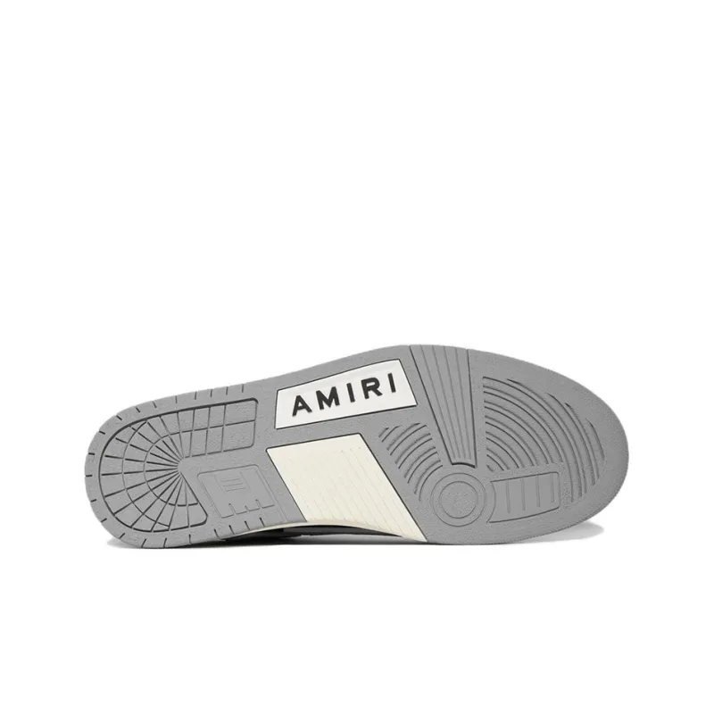 AMIRI Skel Top Low Black Grey-4