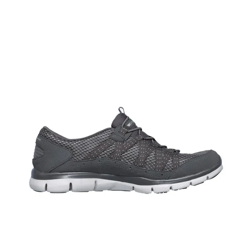 Skechers Gratis Collection Casual Shoes Women's Low Top Charcoal Gray-1