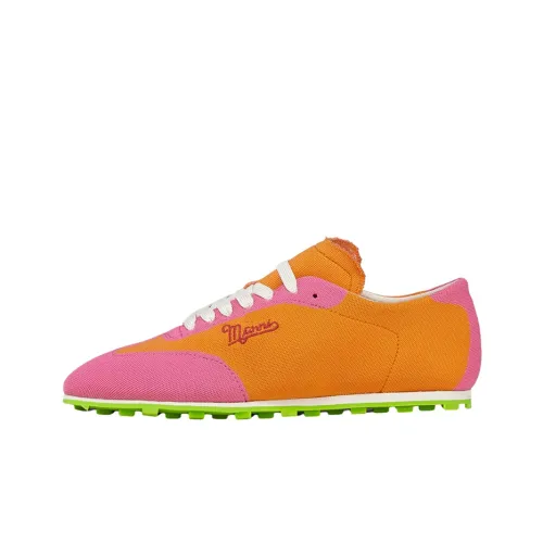 MARNI Women's Pebble Sneaker 'Light Orange Fuchsia'