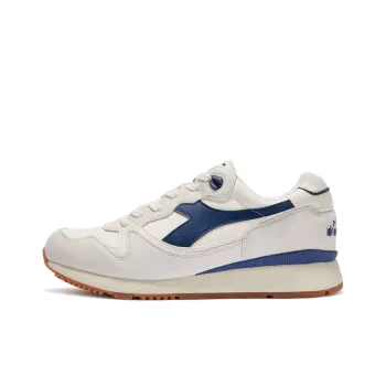 Diadora V7000 Low-Top Running Shoes Unisex Blue Cushioning Vintage