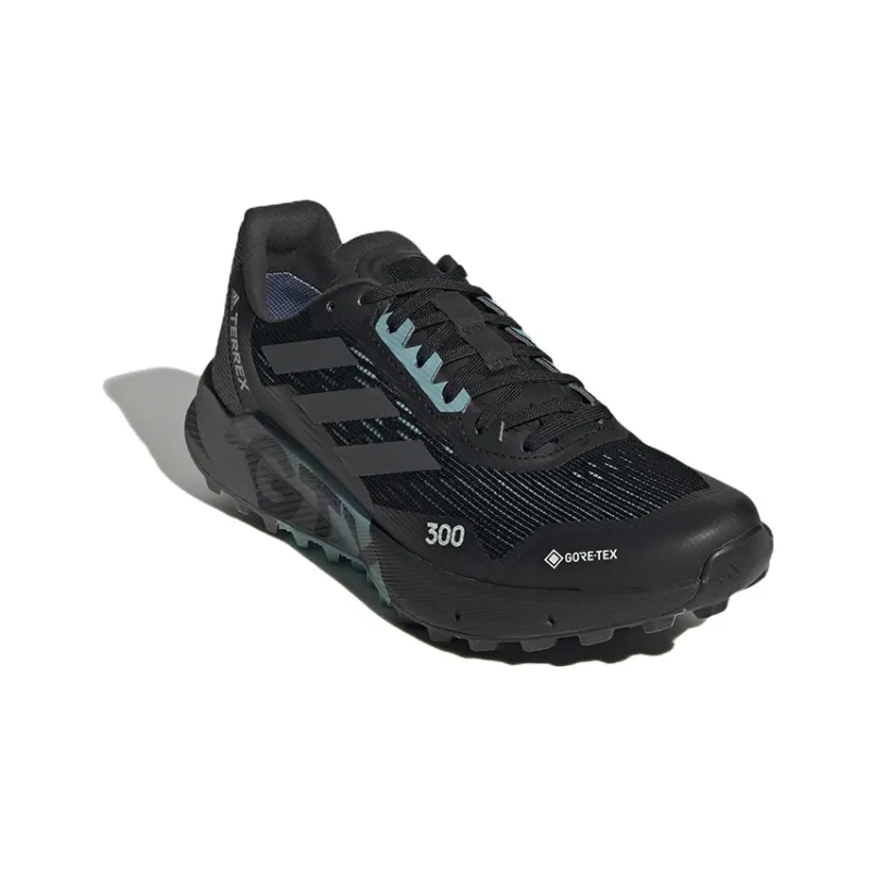 adidas Women's Terrex Agravic Flow 2.0 GORE-TEX 'Black Light Blue'-2