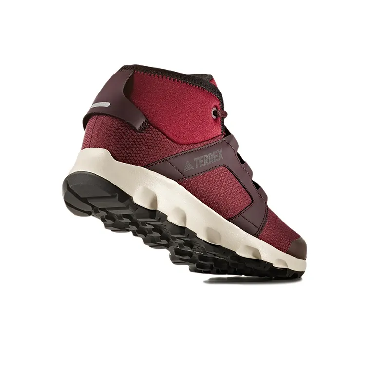 Adidas Terrex Voyager Outdoor Shoes Women's Mid-Top Dark Red-3