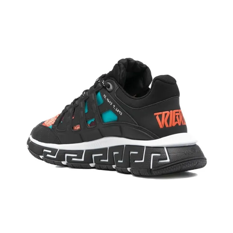 VERSACE Trigreca Black Blue Orange-3