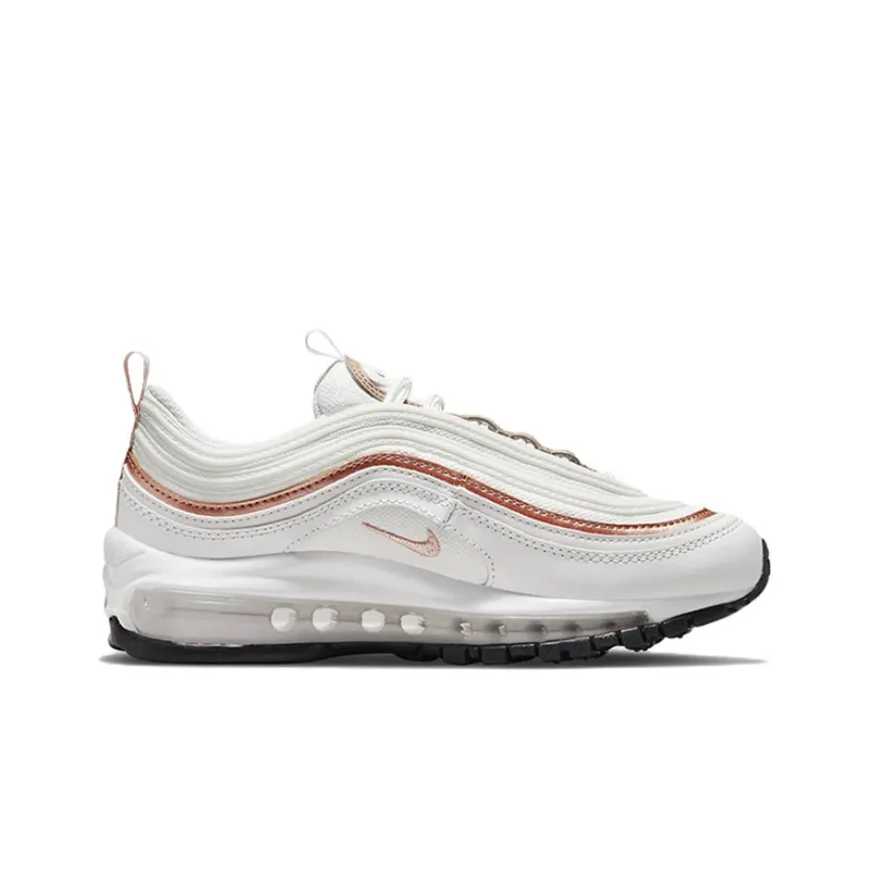Nike Air Max 97 GS 'White Metallic Red Bronze'-1