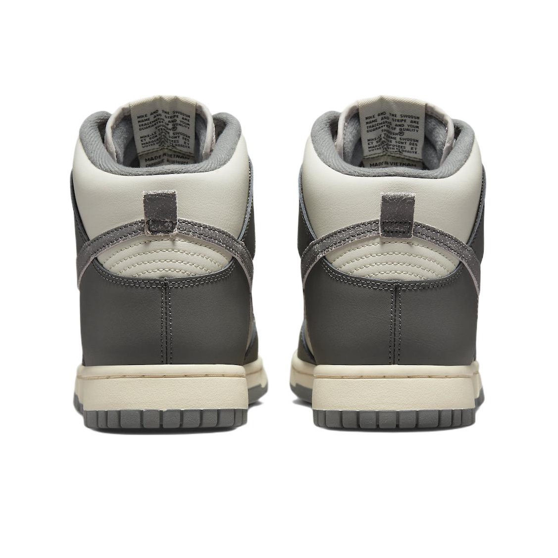 Nike Dunk High Vintage Light Bone Grey US M 12 - POIZON