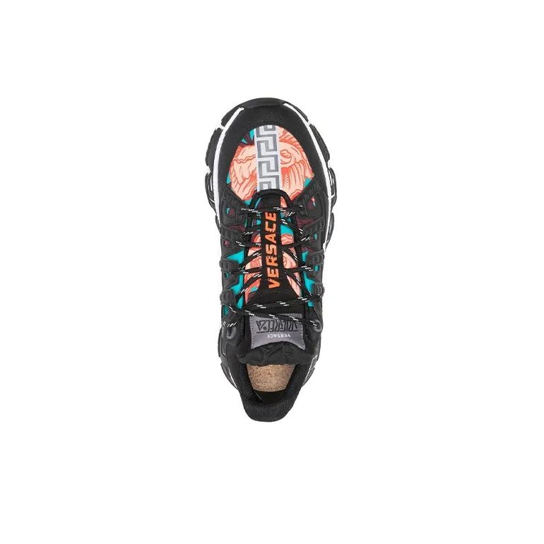 VERSACE Trigreca Black Blue Orange-2