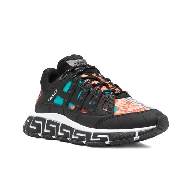 VERSACE Trigreca Black Blue Orange-1