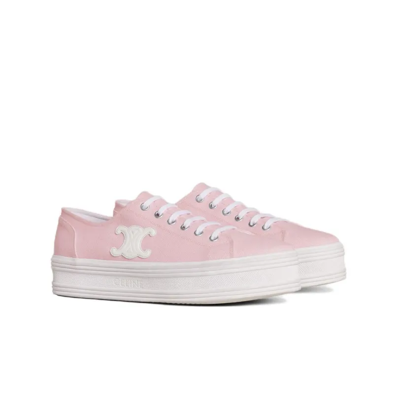 CELINE Stylish Skateboarding Shoes Women's Pink-2