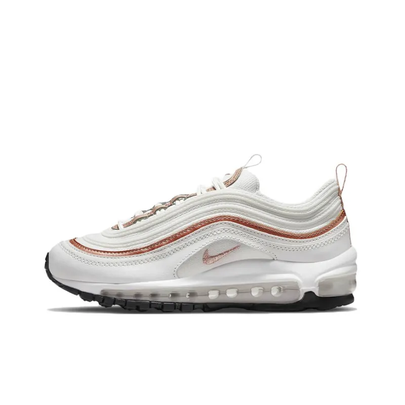 Nike Air Max 97 GS 'White Metallic Red Bronze'-0