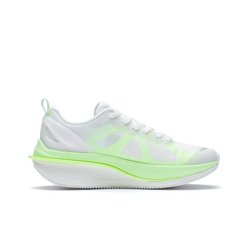 LINING WuShi 5S 2.0 Running Shoes Women's Low Top Champagne White-1