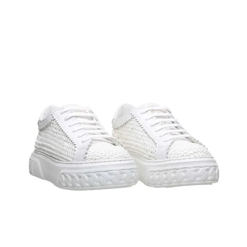 Casadei Woven Low-top Sneakers-1