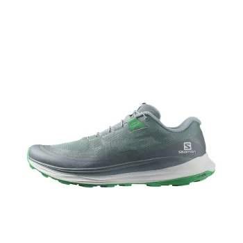 SALOMON Ultra Glide 2 Durable Breathable Low-Top Running Shoes Men's Gray Green
