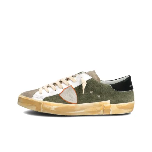 PHILIPPE MODEL Skateboard Shoes Men Low-Top Green