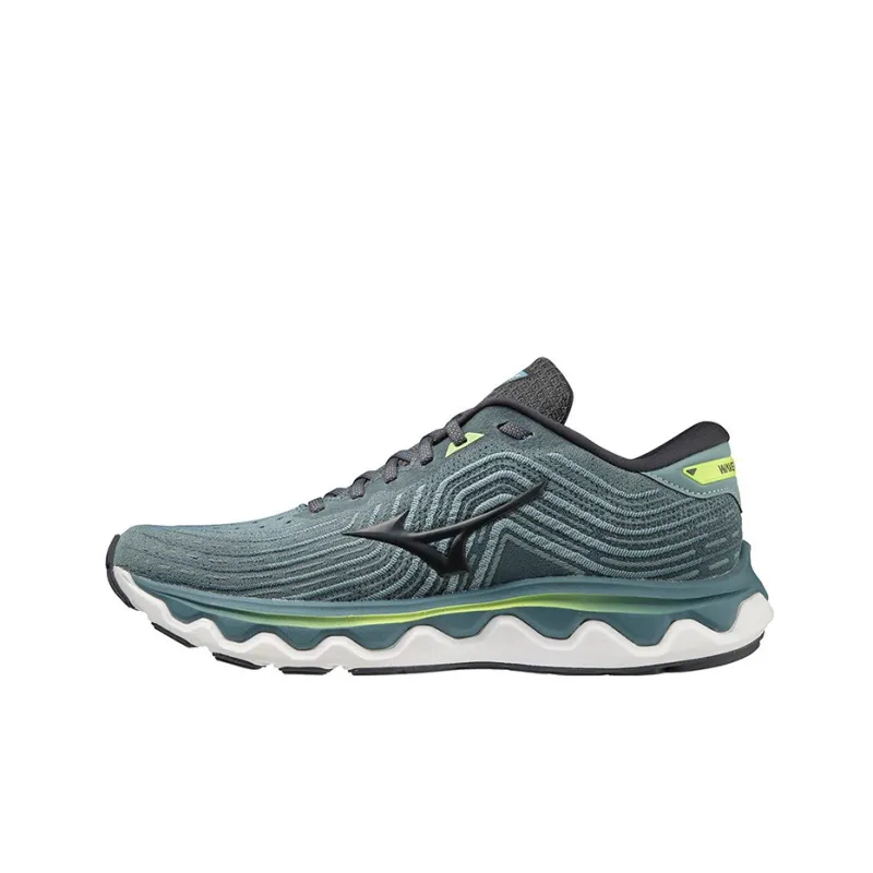 Mizuno Wave Horizon 6 'Gray Green Black'-0