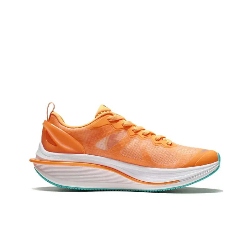 LiNing WuShi 5S 2.0 Durable Breathable Low-Top Running Shoes Men's Fluorescent Peach Orange-1