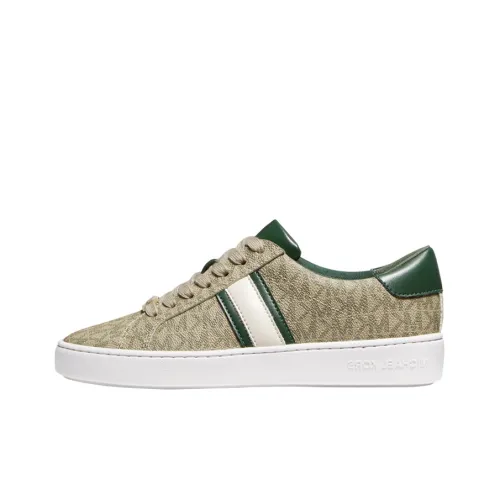 MICHAEL KORS Skateboard Shoes Women's Low-Top Light Army Green