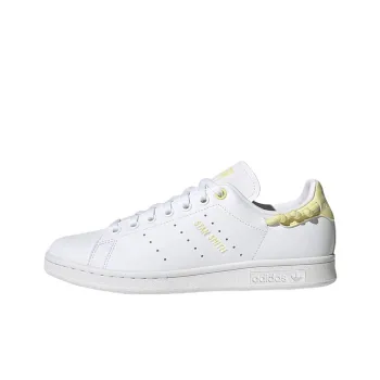 Adidas Originals StanSmithStanSmith Wear-Resistant Low-Top Skateboard Shoes Women's White Yellow