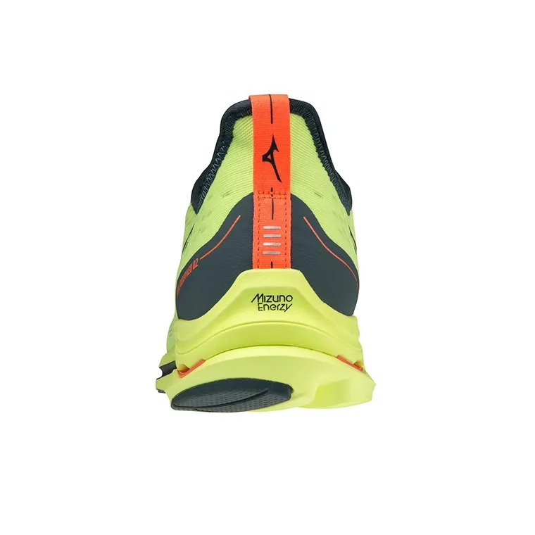 Mizuno Wave Rider Neo 2 Low-Top Running Shoes Men's Neon Green-3