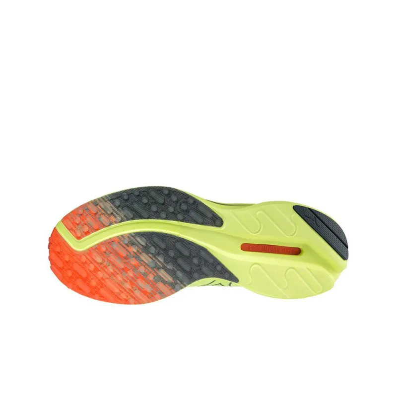 Mizuno Wave Rider Neo 2 Low-Top Running Shoes Men's Neon Green-4