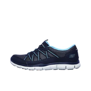 Skechers Gratis Collection Casual Shoes Women's Low Top Marine Blue/White