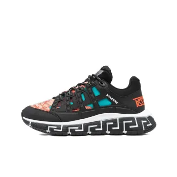 VERSACE Trigreca Black Blue Orange
