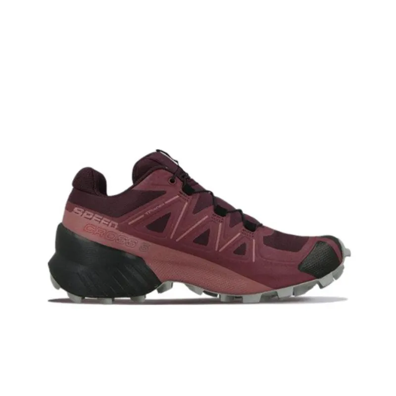 SALOMON Speedcross 5 Outdoor Shoes Women's Low-Top Burgundy-1