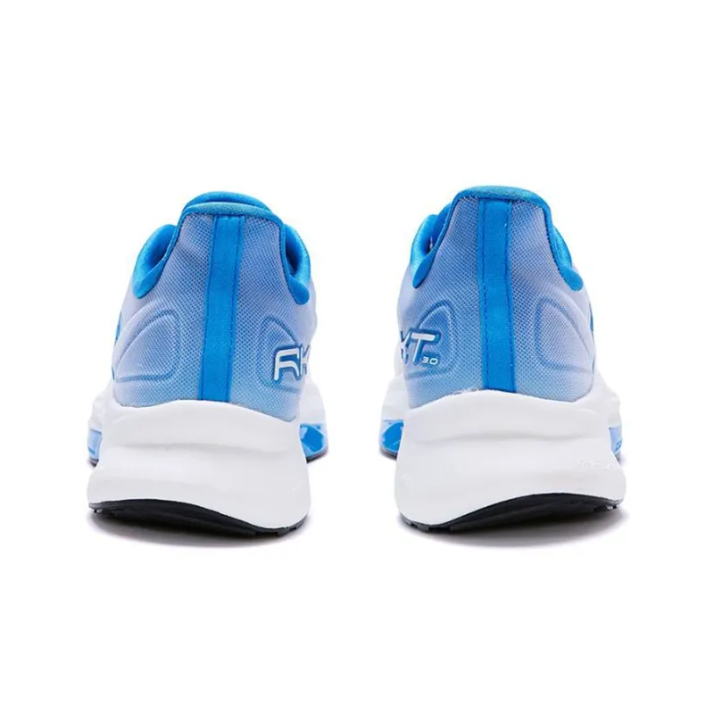 Anta Cushioned Slip-Resistant Abrasion-Resistant Breathable Low-Top Running Shoes Men's White Blue Multicolor-3