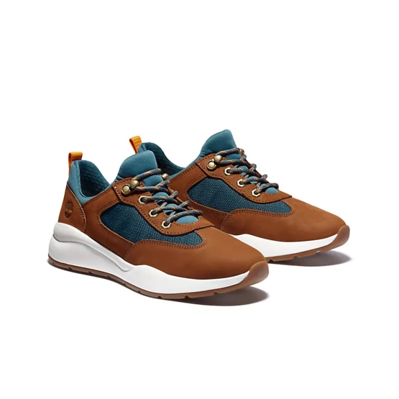 Timberland Boroughs Casual Shoes Women's Low-Top Brown/Blue-2