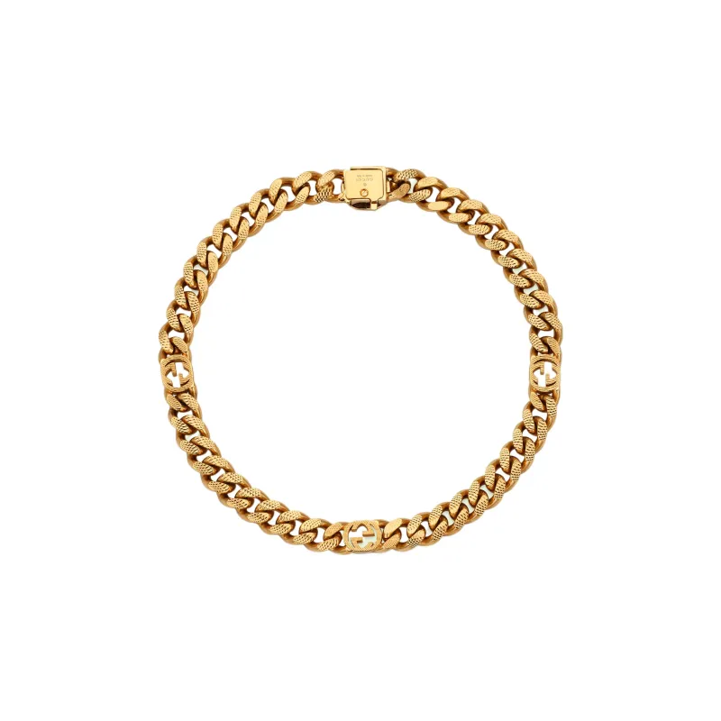 GUCCI Classic Double G Necklace Collection Metal Necklaces Unisex-1