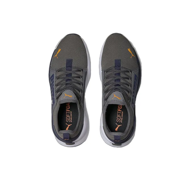 PUMA Softride Premier Slip-On Low-Top Running Shoes Men's Gray-2