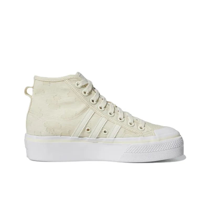 Nizza Women's Adidas Originals Platform Mid 'Cream White' Women's-1