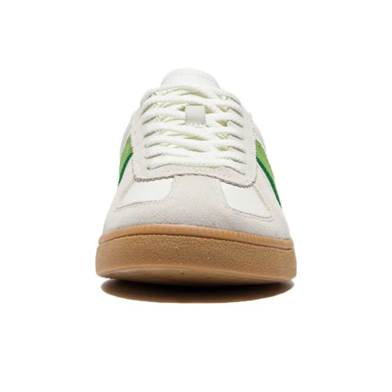 LiNing Durable Lightweight And Breathable Low Top Skateboard Shoes Men's White Green-4