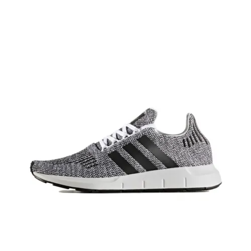 Adidas Originals Swift Run Cozy Wear Resistant Black 'Black White'